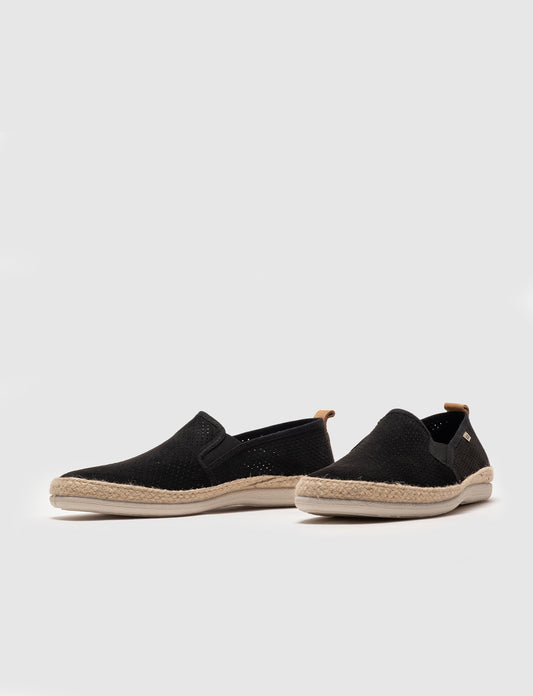 Cabani Espadril-530 Erkek  Loafer Ayakkabı Siyah