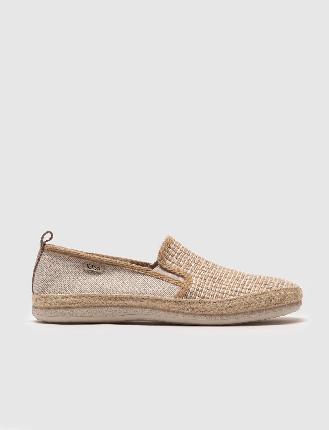 Cabani Espadril-525 Erkek Teksil Loafer Ayakkabı Bej