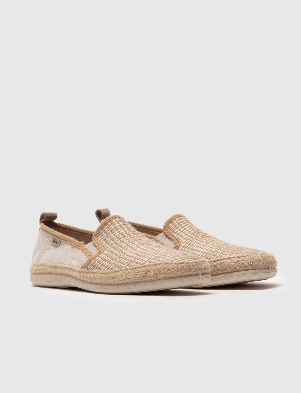 Cabani Espadril-525 Erkek Teksil Loafer Ayakkabı Bej