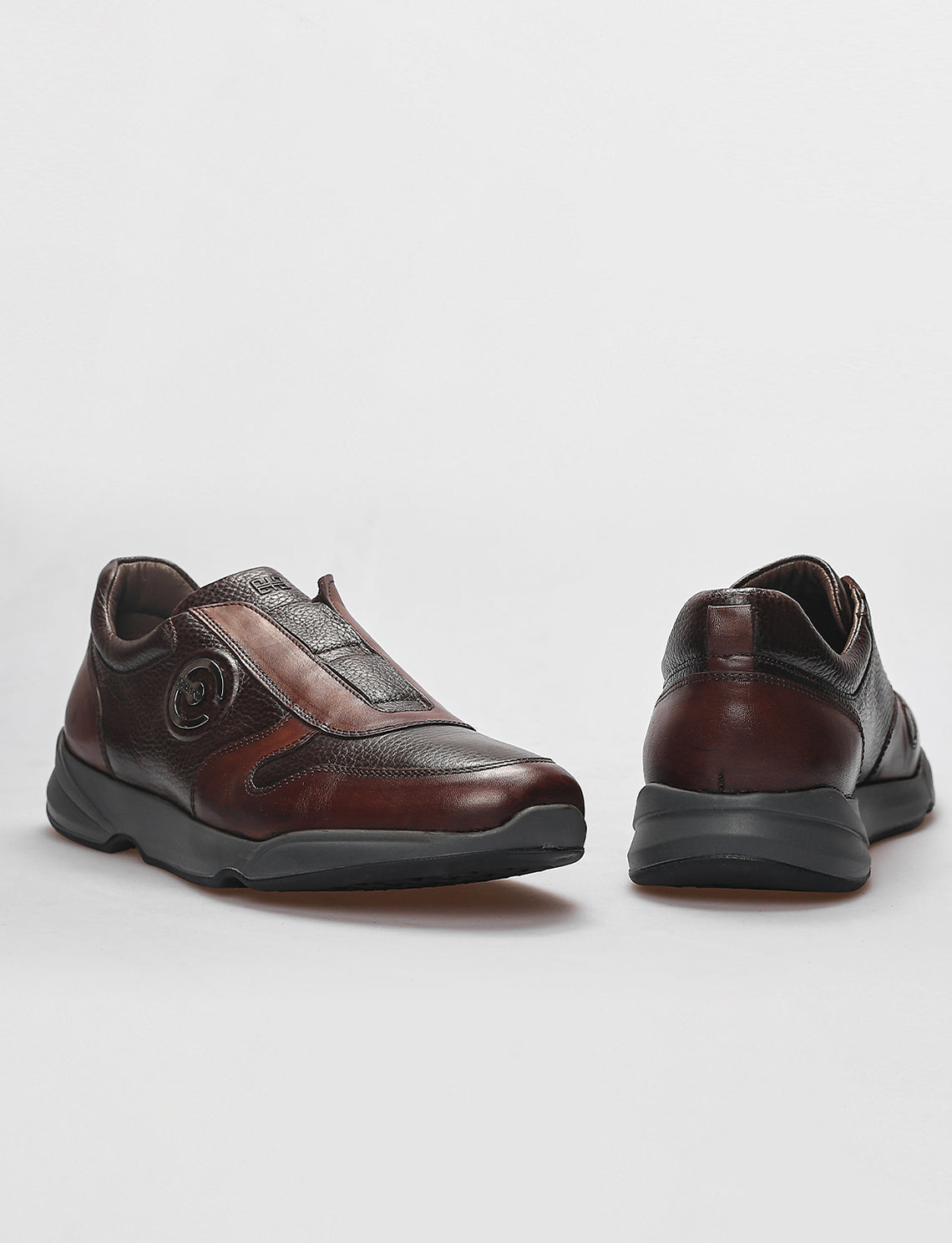 Cabani 588M1679 Erkek %100 Hakiki Deri Sneaker Ayakkabı 1150 Kahve antik-Kahve Ufak Kırma