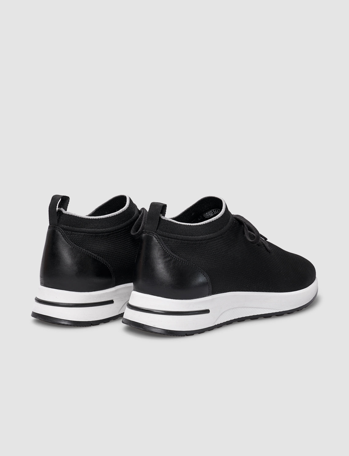 Cabani 598B1687 Erkek Triko Sneaker Ayakkabı Siyah