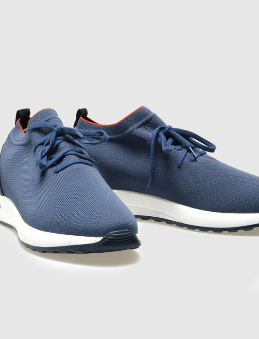 Cabani 598B1687 Erkek Triko Sneaker Ayakkabı Mavi