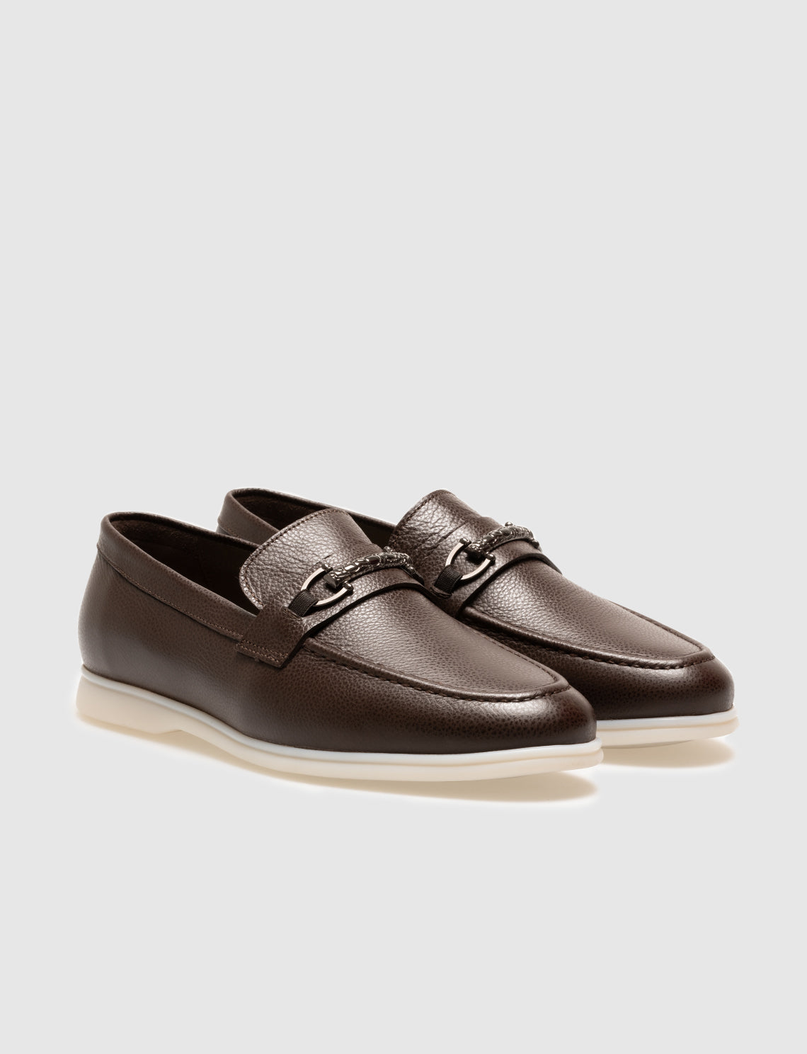 Cabani 572M1675 Erkek %100 Hakiki Deri loafer & makosen Kahverengi