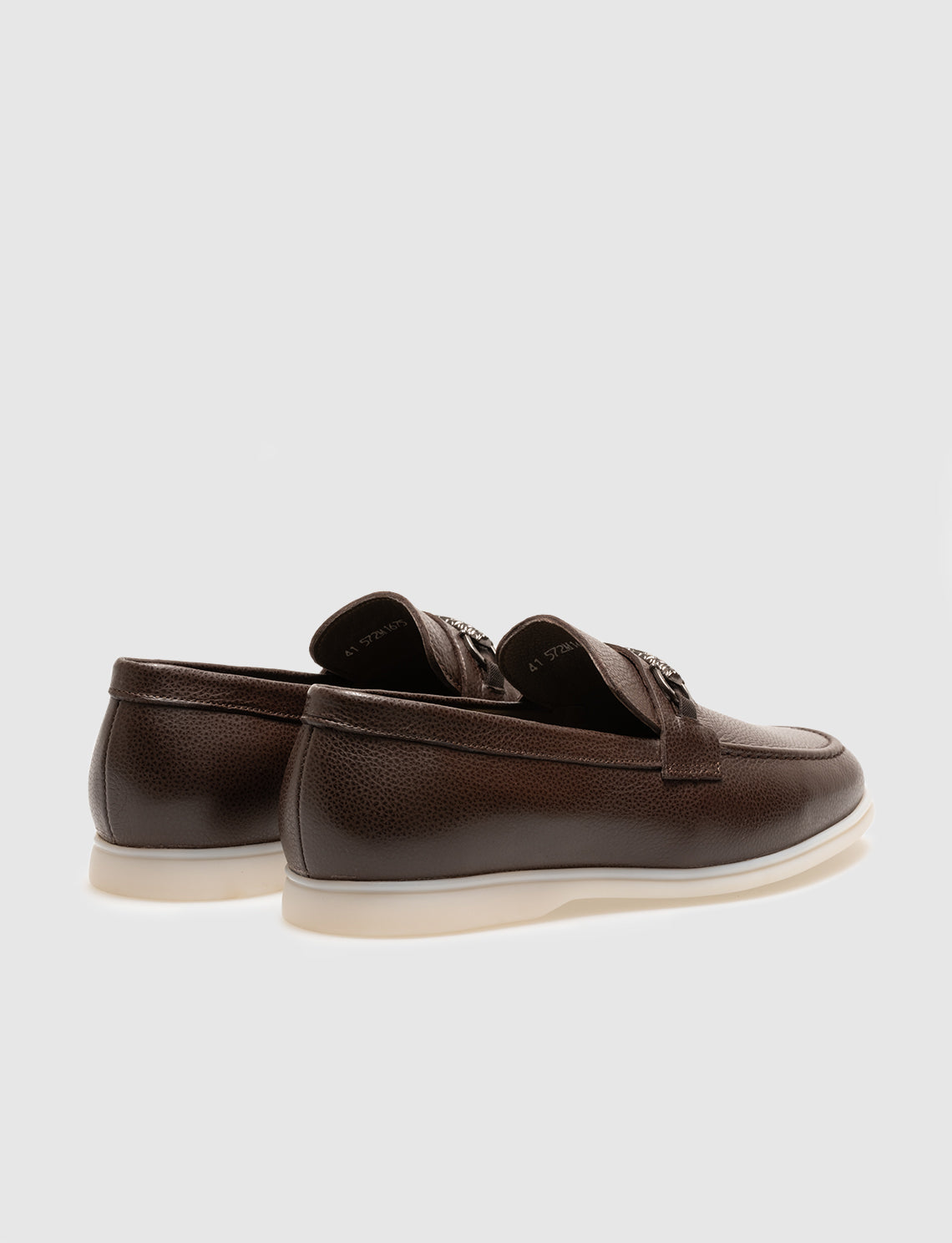 Cabani 572M1675 Erkek %100 Hakiki Deri loafer & makosen Kahverengi
