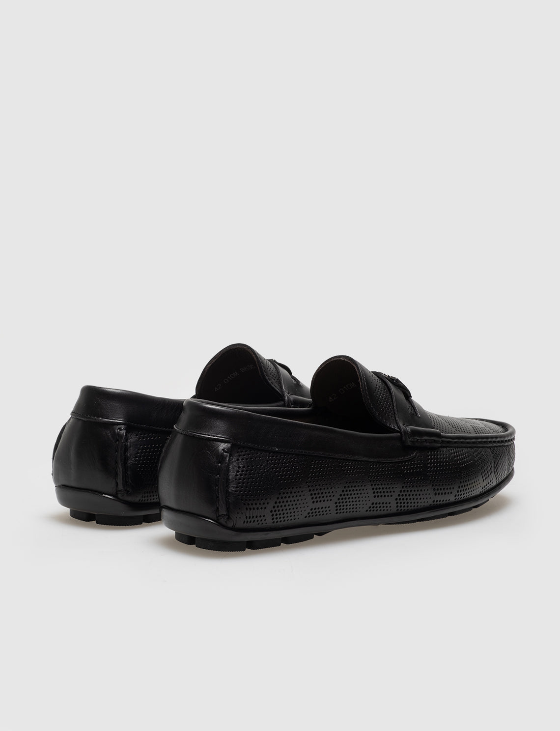 Cabani 010M883C Erkek %100 Hakiki Deri Sneaker Ayakkabı Siyah