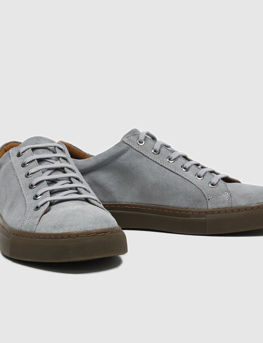 Cabani 518B995 Erkek %100 Hakiki Deri sneaker &spor Gri