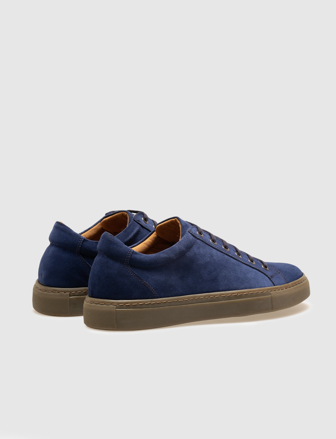 Cabani 518B995 Erkek Süet Hakiki Deri sneaker &spor 209 Mavi Süet