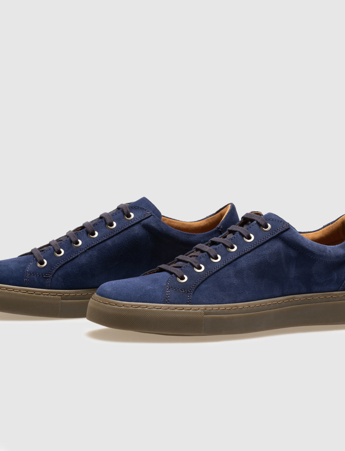 Cabani 518B995 Erkek Süet Hakiki Deri sneaker &spor 209 Mavi Süet