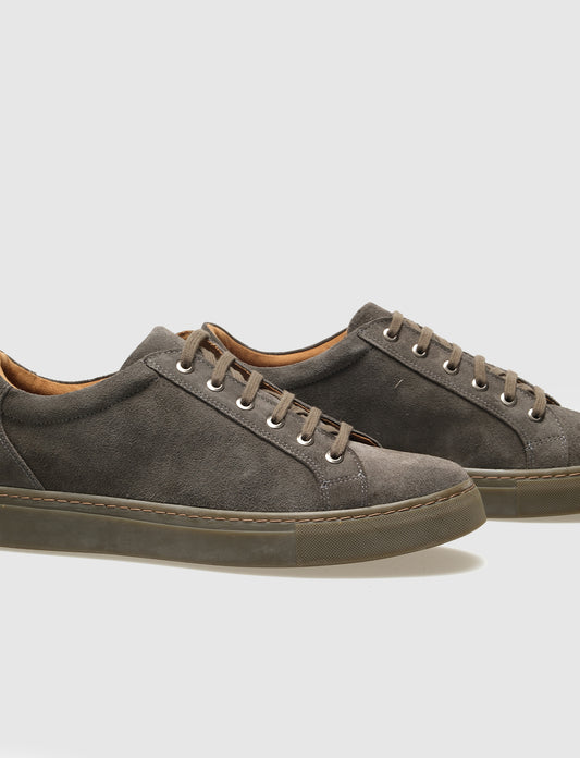 Cabani 518B995 Erkek %100 Hakiki Deri sneaker &spor 251 Asfalt Süet