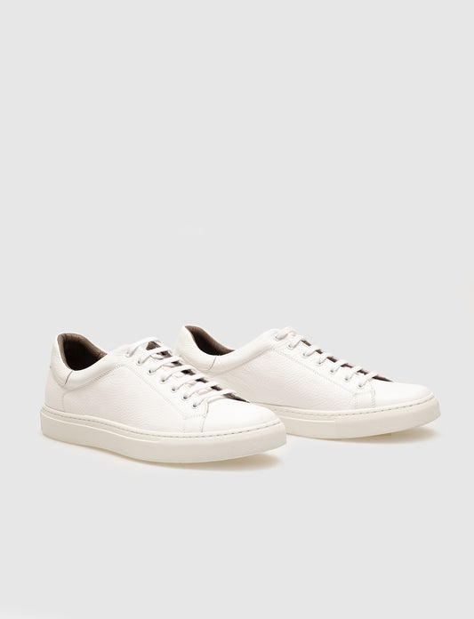 Cabani 518M1166 Erkek %100 Hakiki Deri sneaker &spor Beyaz