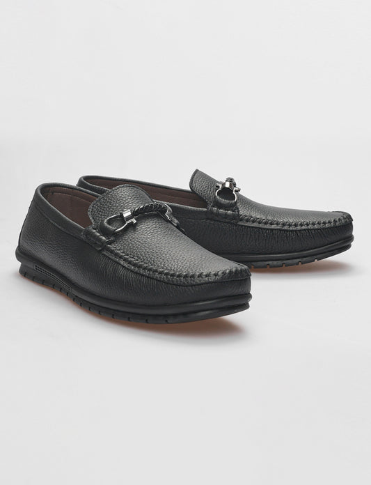 Cabani 576M098 Erkek %100 Hakiki Deri loafer & makosen 432 Siyah Geyik