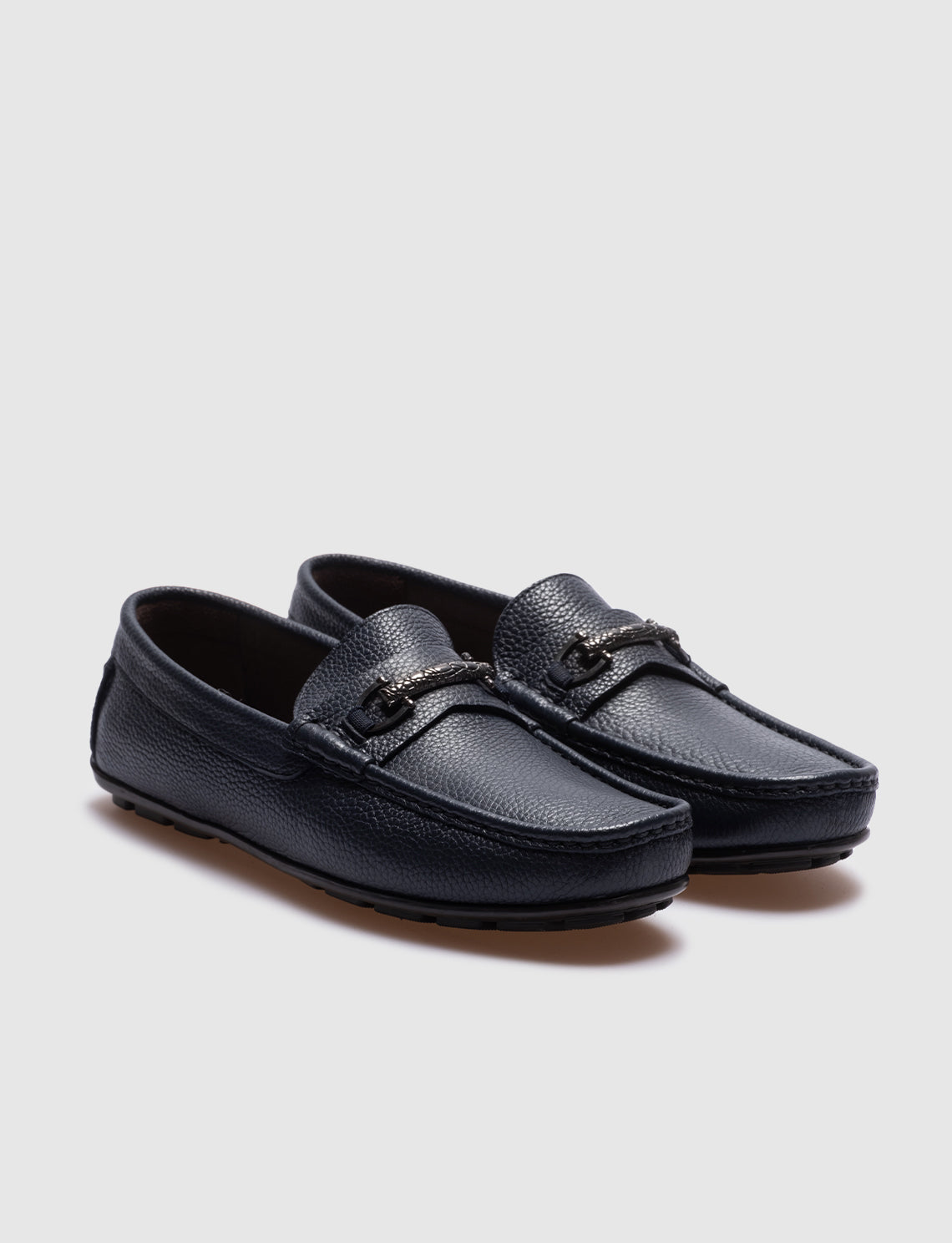 Cabani 010M183F Erkek %100 Hakiki Deri loafer & makosen Lacivert