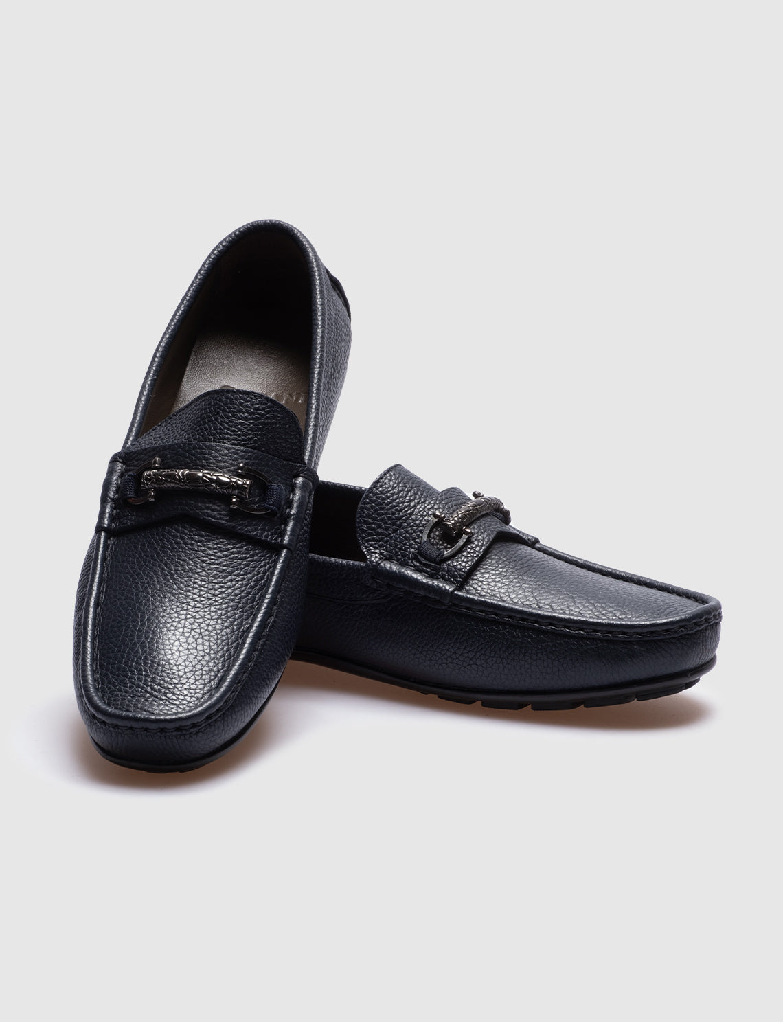 Cabani 010M183F Erkek %100 Hakiki Deri loafer & makosen Lacivert