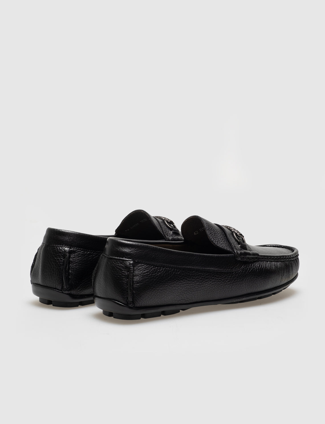Cabani 010M183F Erkek %100 Hakiki Deri loafer & makosen Siyah