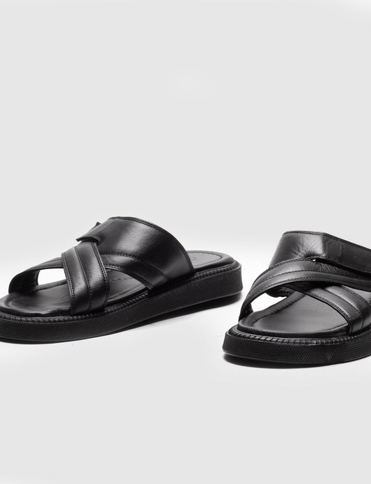 Cabani 410 Erkek %100 Hakiki Deri Günlük Siyah