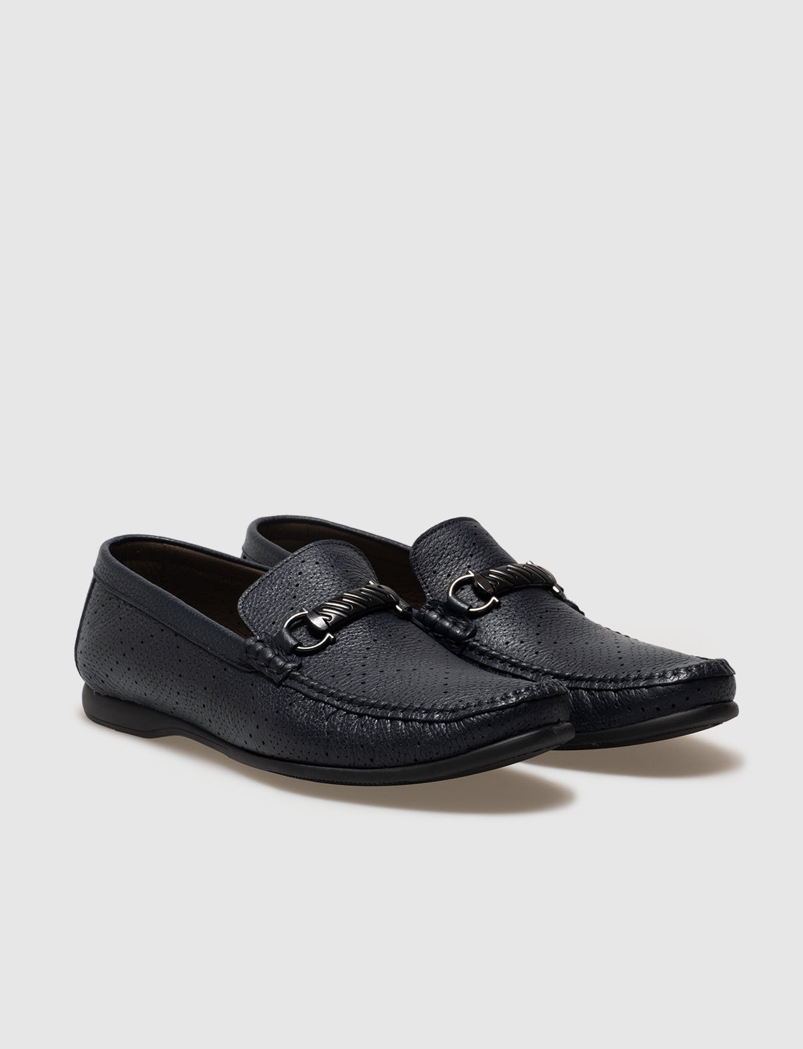 Cabani 167M098 M Erkek %100 Hakiki Deri loafer & makosen Lacivert