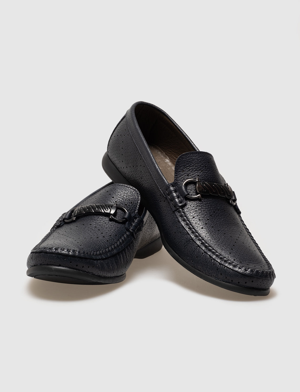 Cabani 167M098 M Erkek %100 Hakiki Deri loafer & makosen Lacivert