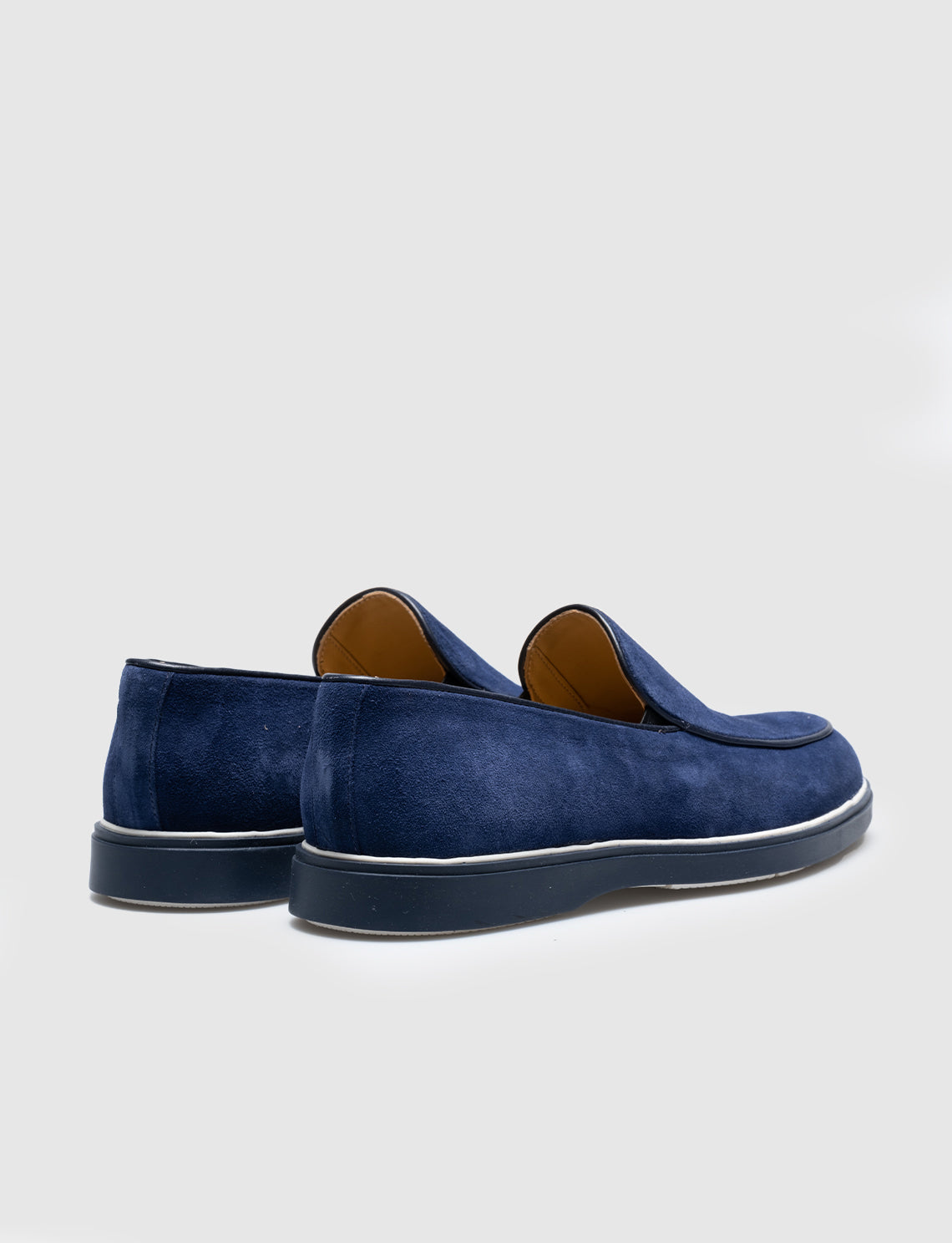 Cabani 8419 Erkek %100 Hakiki Deri Günlük Ayakkabı Lacivert