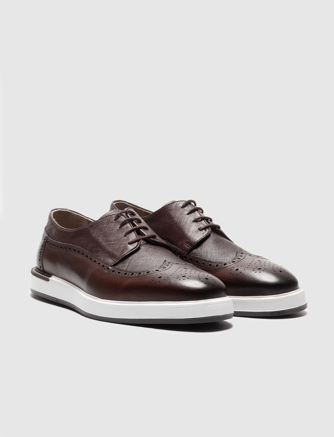 Cabani 324-13 Erkek %100 Hakiki Deri Günlük Ayakkabı Kahverengi