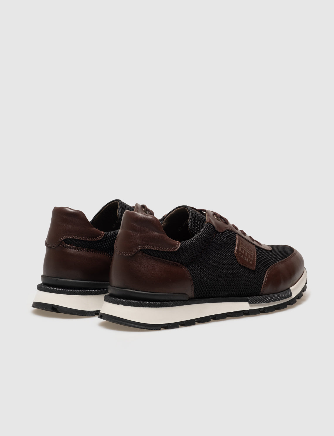 Cabani 460M1691 Erkek %100 Hakiki Deri Sneaker Ayakkabı Kahverengi