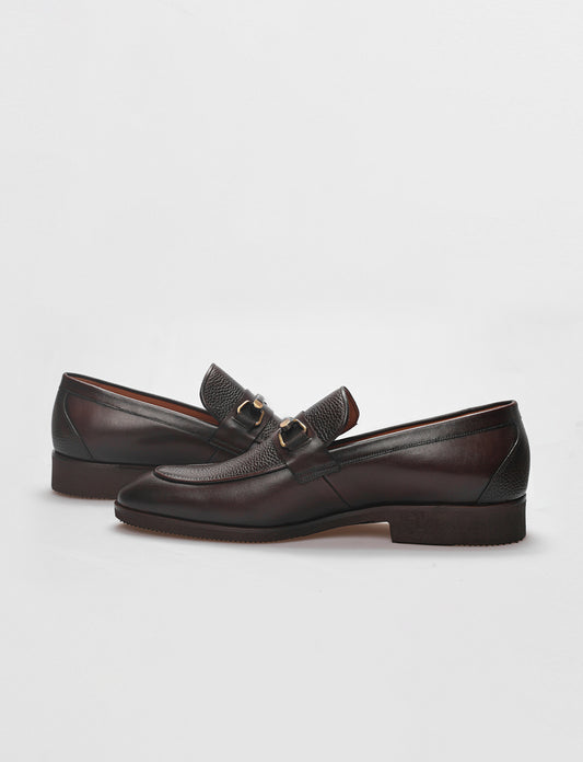 Cabani 9440-3 Erkek %100 Hakiki Deri Klasik Ayakkabı Kahverengi