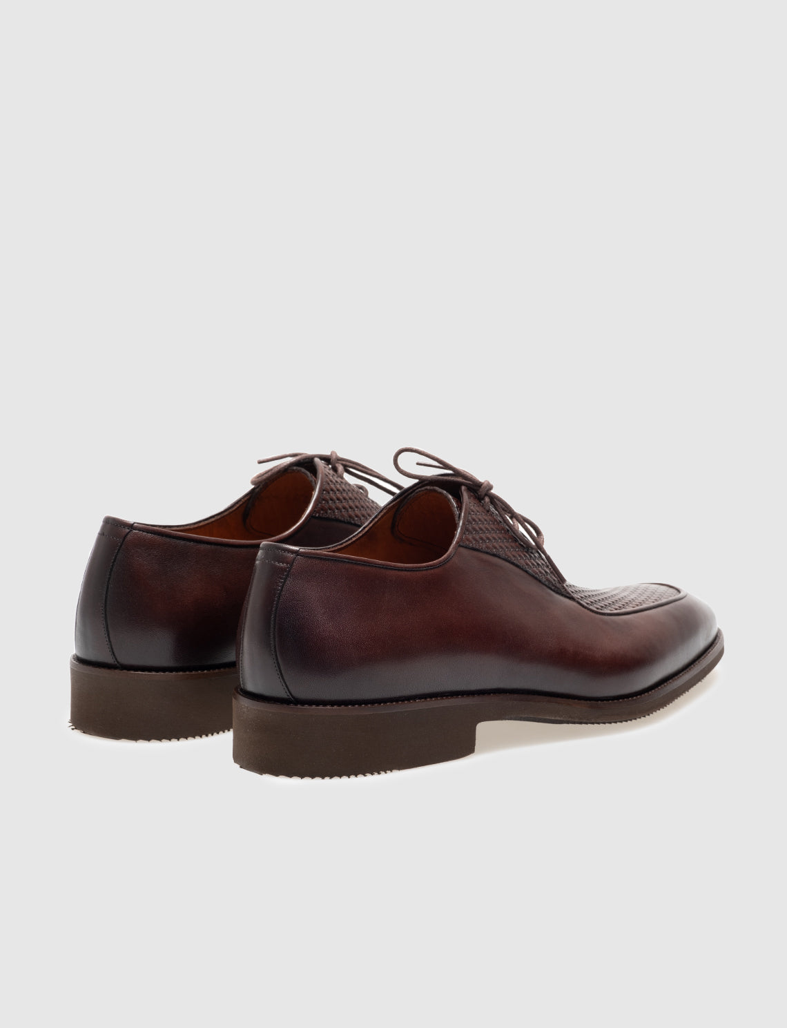 Cabani 2011 Erkek %100 Hakiki Deri Klasik Ayakkabı Kahverengi