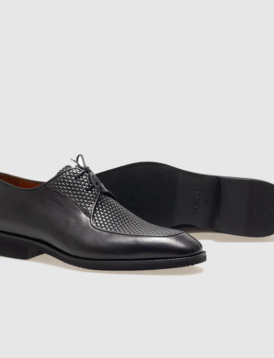 Cabani 2011 Erkek %100 Hakiki Deri Klasik Ayakkabı Siyah