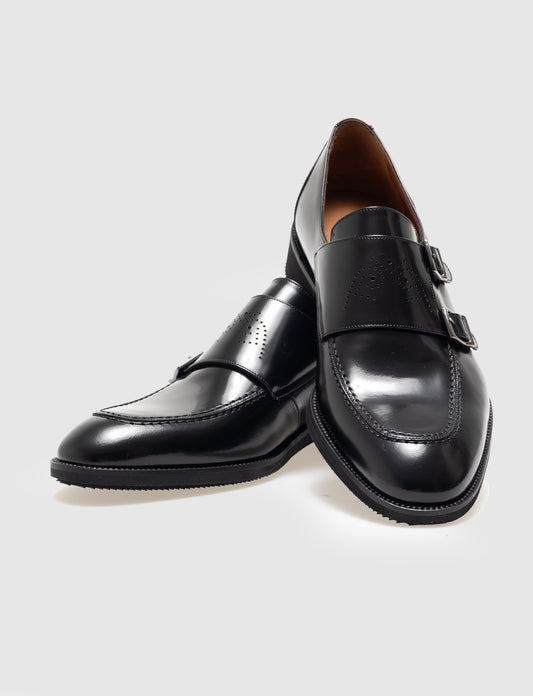 Cabani 2152 Erkek Açma Hakiki Deri Klasik Ayakkabı Siyah Açma