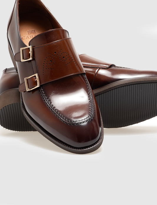 Cabani 2152 Erkek Açma Hakiki Deri Klasik Ayakkabı Taba Açma