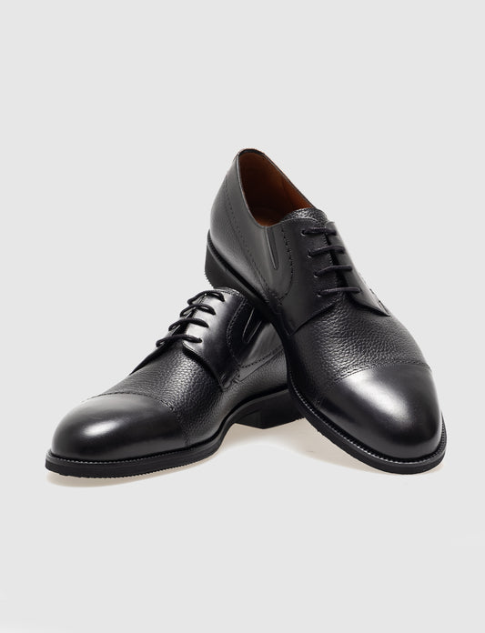 Cabani 9302 Erkek %100 Hakiki Deri Klasik Ayakkabı Siyah