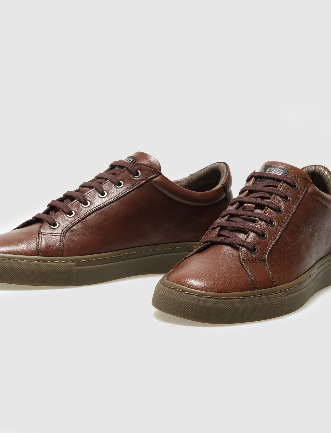 Cabani 518M1690 Erkek %100 Hakiki Deri Sneaker Ayakkabı 258 Fındık Nata