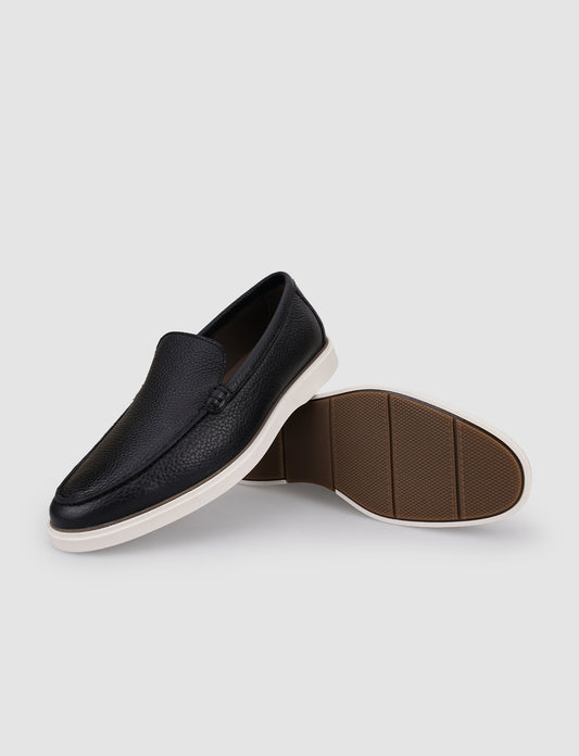 Cabani 600M1651 Erkek %100 Hakiki Deri Sneaker Ayakkabı 1130 Siyah Antik-Siyah Geyik