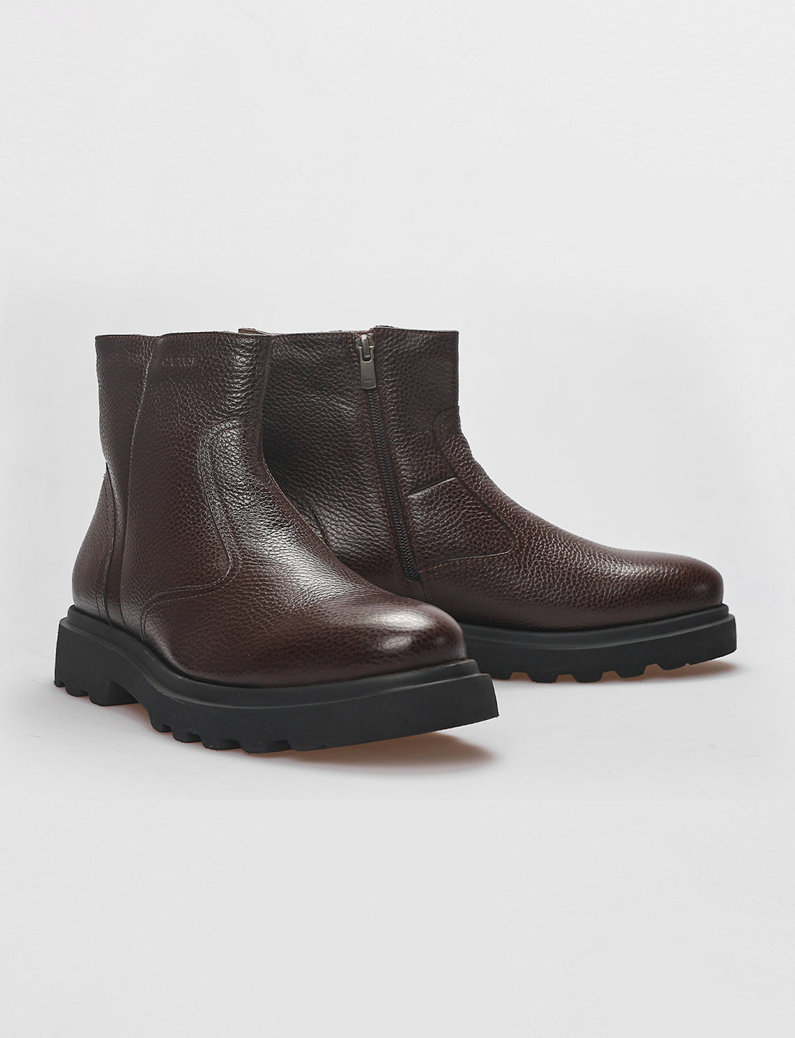 Cabani 584E1653 Erkek %100 Hakiki Deri Loafer Bot Kahverengi