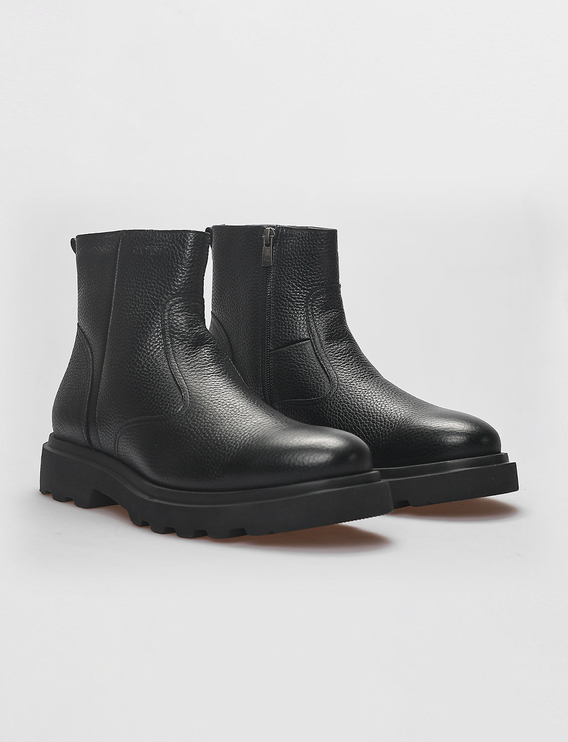 Cabani 584E1653 Erkek %100 Hakiki Deri Loafer Bot Siyah