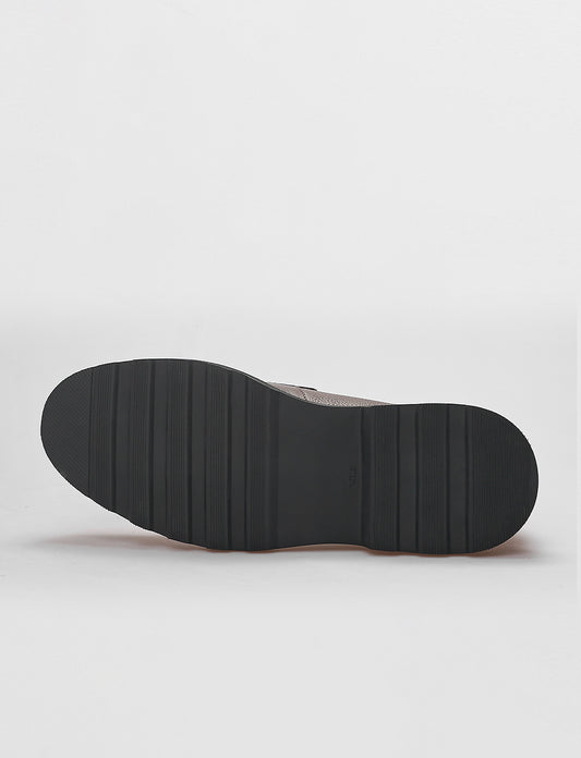 Cabani 584M1697 Erkek %100 Hakiki Deri Sneaker Ayakkabı 027 Kahve Ufak Kırma