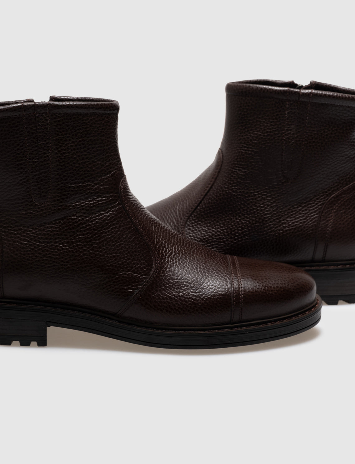 Cabani 485E759 Erkek %100 Hakiki Deri Günlük Bot Kahverengi