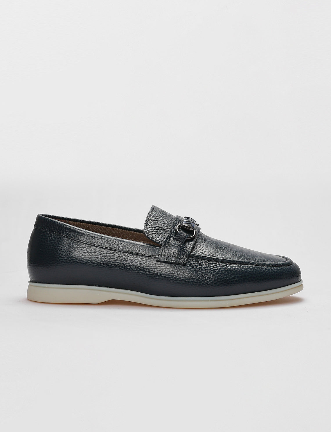 Cabani 572M1675D Erkek %100 Hakiki Deri loafer & makosen Lacivert