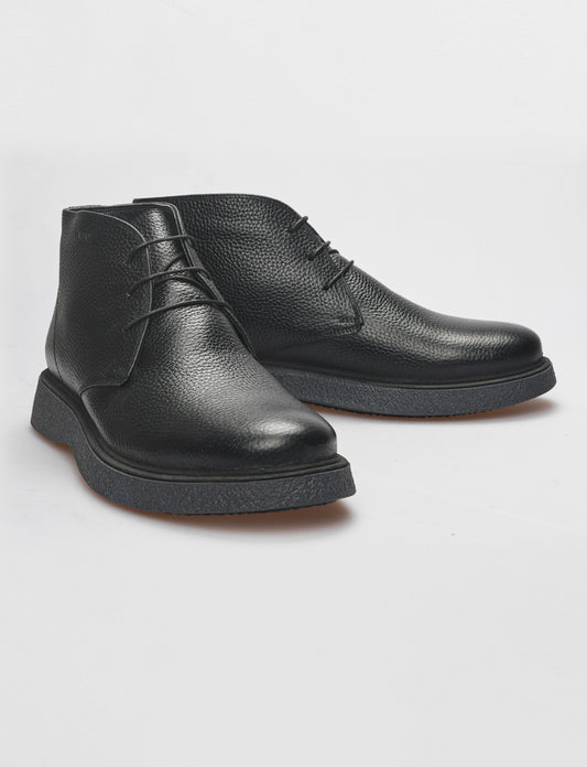 Cabani 583C957  %100 Hakiki Deri Loafer Bot Siyah
