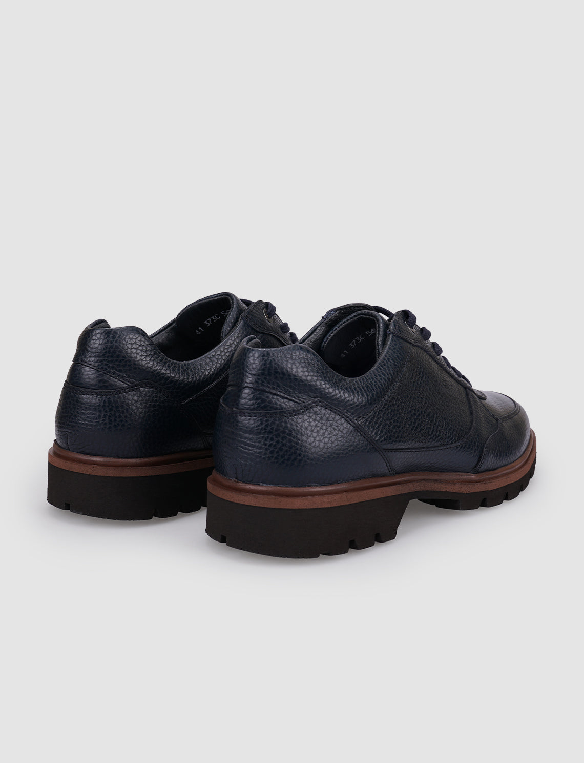 Cabani 373C548 Erkek %100 Hakiki Deri sneaker &spor Lacivert