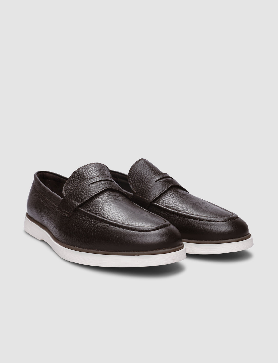 Cabani 628M1693 Erkek %100 Hakiki Deri Sneaker Ayakkabı Kahverengi