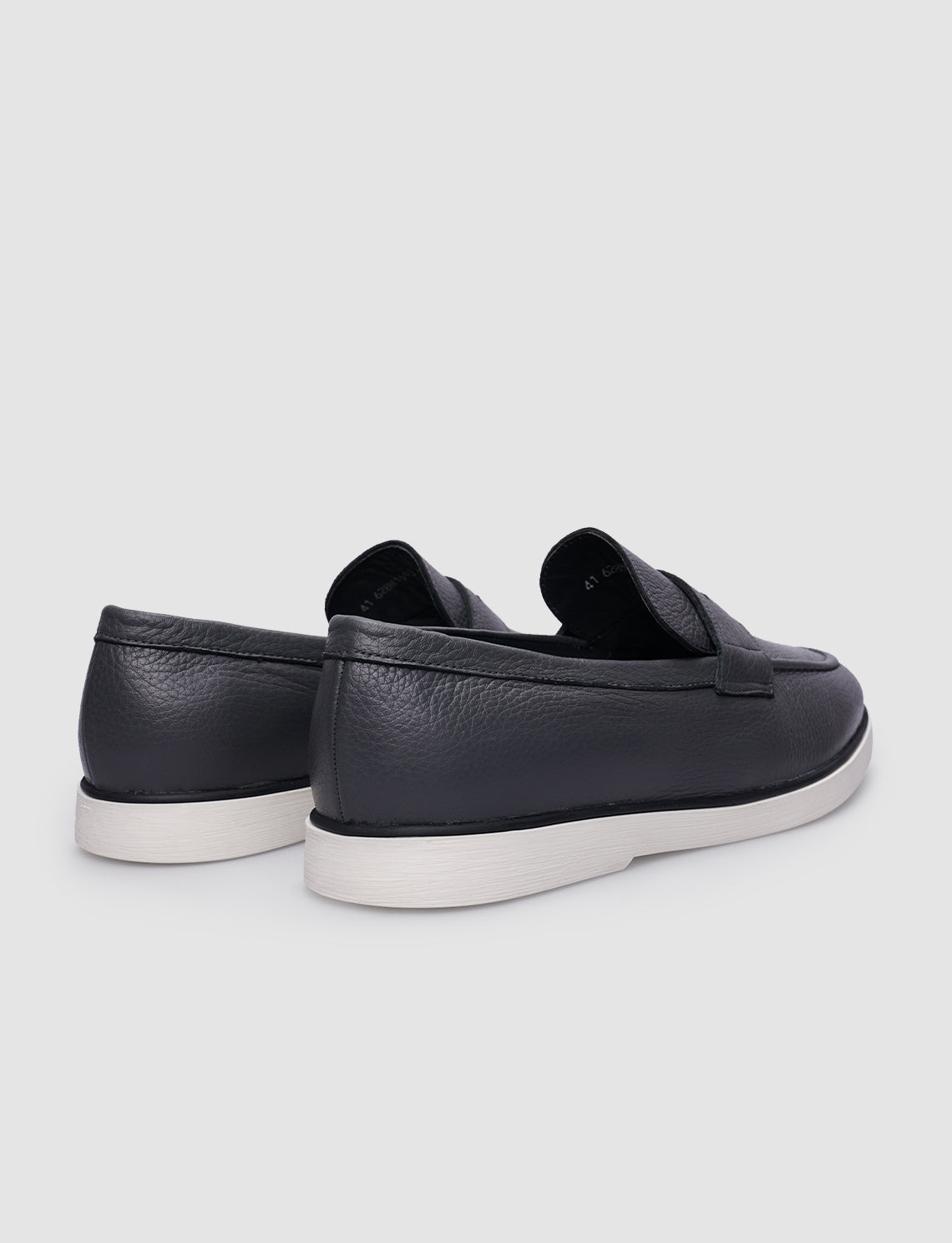 Cabani 628M1693 Erkek %100 Hakiki Deri Sneaker Ayakkabı Gri