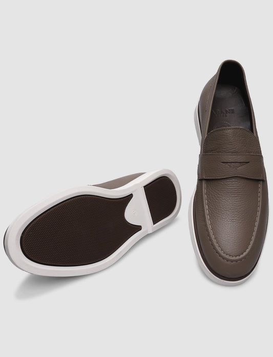 Cabani 628M1693 Erkek %100 Hakiki Deri Sneaker Ayakkabı 1273 Vizon Geyik