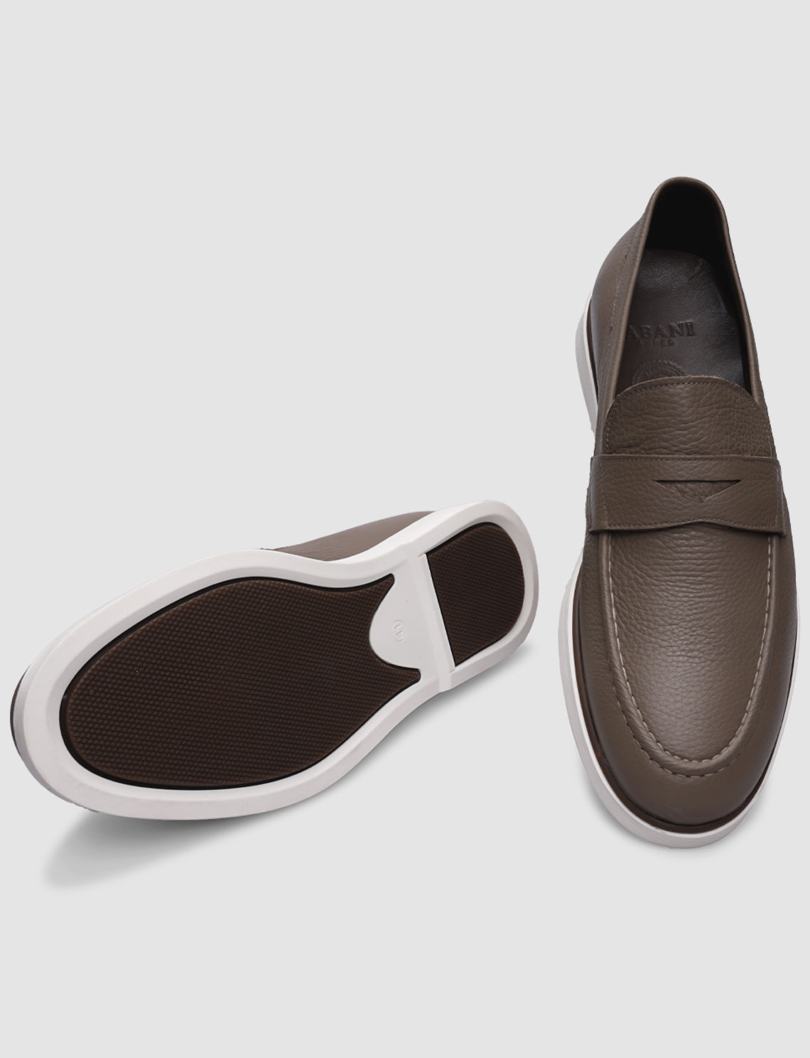 Cabani 628M1693 Erkek %100 Hakiki Deri Sneaker Ayakkabı Vizon