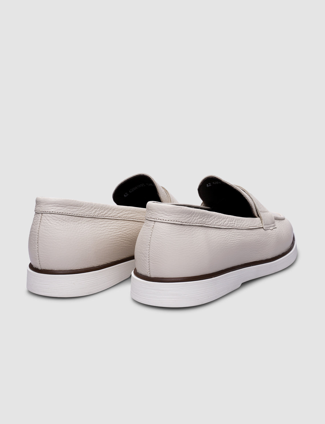 Cabani 628M1693 Erkek %100 Hakiki Deri Sneaker Ayakkabı Bej