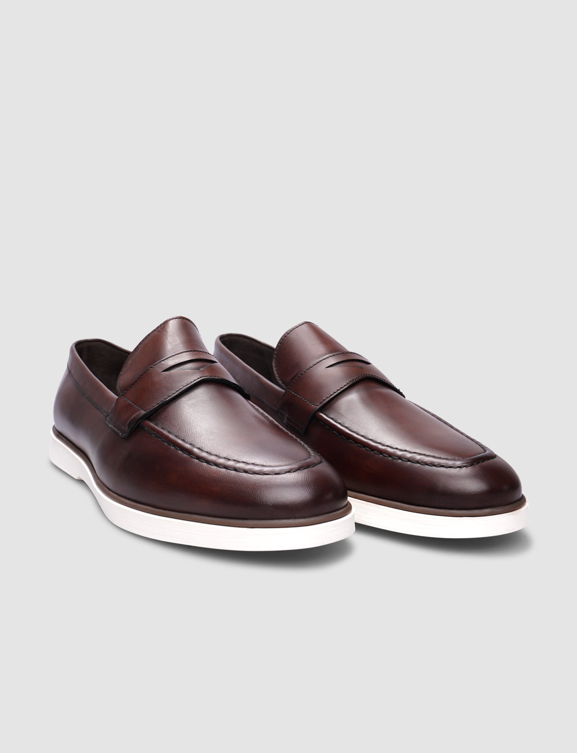 Cabani 628M1693 Erkek %100 Hakiki Deri Sneaker Ayakkabı 691 Kahve Sanetta