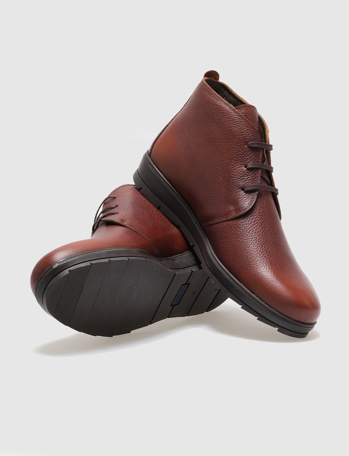 Cabani 426C607 Erkek %100 Hakiki Deri Loafer Bot Taba