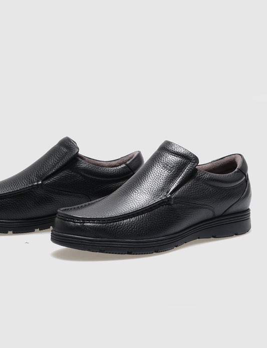 Cabani 364E701 Erkek %100 Hakiki Deri Sneaker Ayakkabı 426 Siyah Kırma