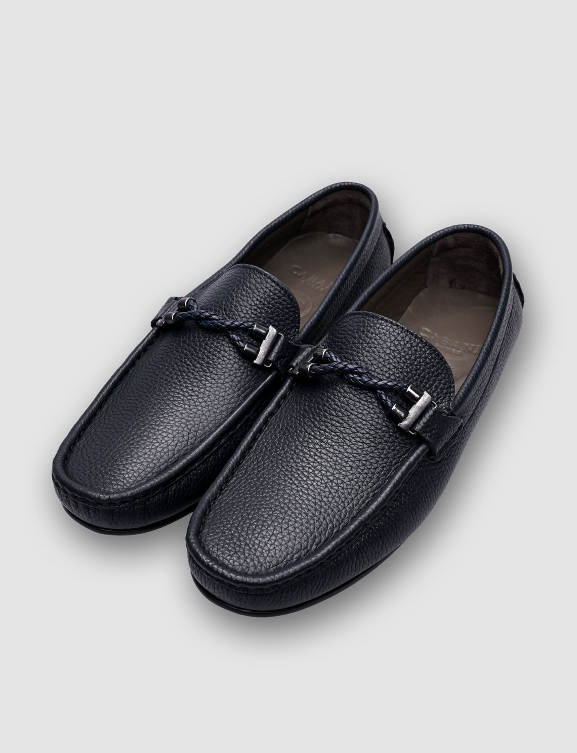 Cabani 010M1659D Erkek %100 Hakiki Deri Sneaker Ayakkabı Lacivert