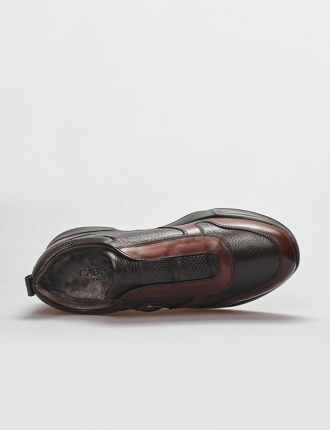 Cabani 588K1679 Erkek %100 Hakiki Deri Sneaker Ayakkabı Kahverengi