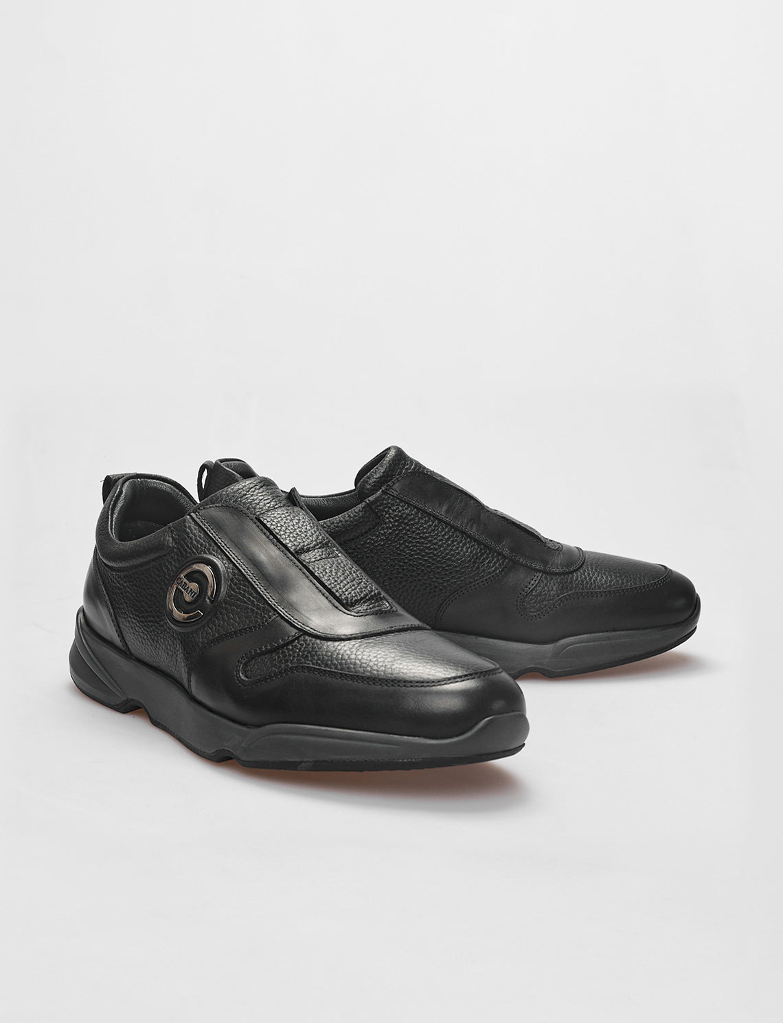 Cabani 588K1679 Erkek %100 Hakiki Deri Sneaker Ayakkabı Siyah